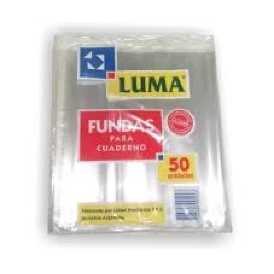 FUNDA PVC LAMA P/CUADERNO ABC STD X3