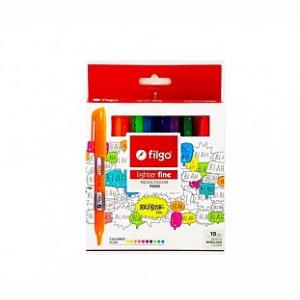 RESALTADOR FILGO LIGHTER FINE FLUO EST X10