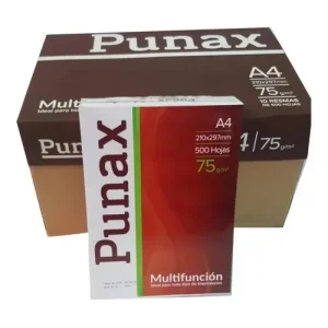 RESMA PUNAX A4 75 GRS X10 CAJA OFERTA