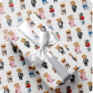 PAPEL REGALO 65X95 70 GRS OSITOS  X20