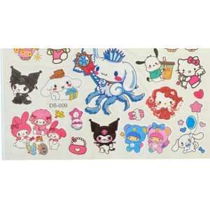 TATUAJE TEMPORARIO PERSONAJES
