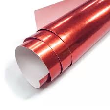 CARTULINA METALIZADA ROJO X10