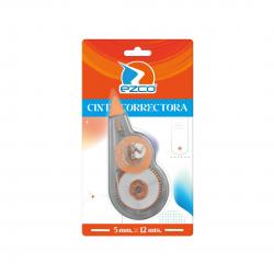 CORRECTOR CINTA EZCO 5 MM X 12 MTR CJ X12