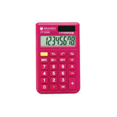 CALCULADORA SKYCOLOR CT200N 8 DIG FUCSIA