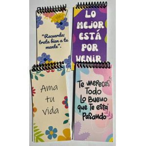 ANOTADOR 7X15 CM 40 HJS LISA 1191