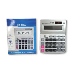 CALCULADORA 8 DIG. 10X14 CM kk-880A SONIDO