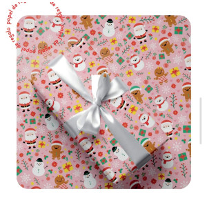 PAPEL NAVIDE?O 65X95 CM 70 GRS OBRA  X20 GALLETITA