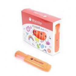 RESALTADOR SKYCOLOR CHATO FLUOR NARANJA         X