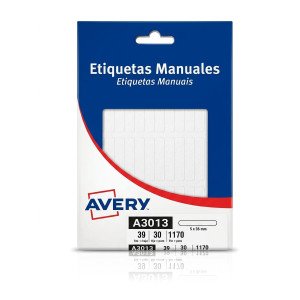 ETIQUETA AUTOADHESIVA AVERY 3013 X30H 5 X 36