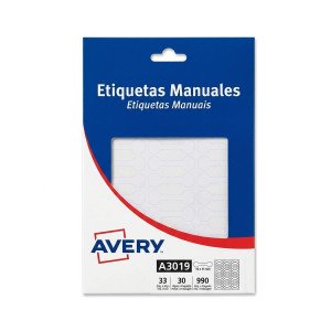 ETIQUETA AUTOADHESIVA AVERY 3019 X30H 10 X 35