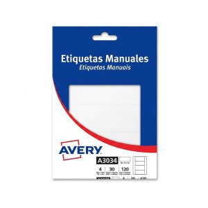 ETIQUETA AUTOADHESIVA AVERY 3034 X30H 80 X 35