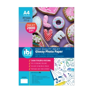 PAPEL FOTOGRAFICO 200 GRS A4 X20 HJS EPSON
