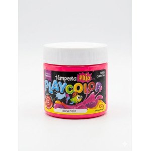 TEMPERA 250GRS PLAYCOLOR FLUO ROSA