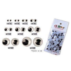 OJOS MOVILES N12 X100 METAL