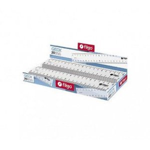 REGLA FILGO GEOX 15 CM X20