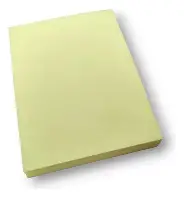 TAPA PARA ENCUADERNAR A4 PASTEL AMARILLO x50x500
