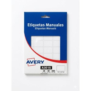 ETIQUETA AUTOADHESIVA AVERY 3015 X30H 16X 24