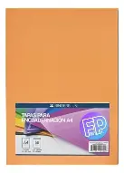 TAPA PARA ENCUADERNAR A4 PASTEL NARANJA x50x500