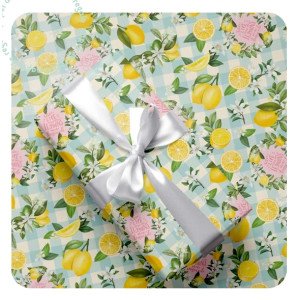 PAPEL REGALO 70X1 MTR 90 G ILUS. LIMONES