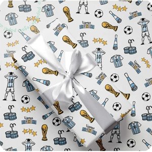 PAPEL REGALO 70X1 MTR 90 G ILUS. ARG BCO