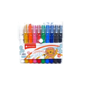 CRAYONES SKYCOLOR GEL X10 SURTIDO