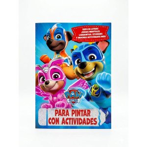 LIBRO ACTIVIDADES 20X28 CM 32 PAG PAW PATROL