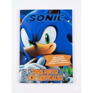 LIBRO ACTIVIDADES 20X28 CM 32 PAG SONIC