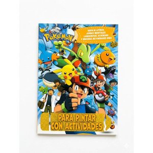 LIBRO ACTIVIDADES 20X28 CM 32 PAG POKEMON