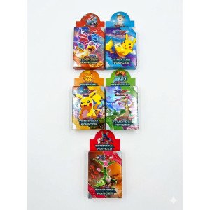 MAZO NAIPE CARTA POKEMON FINO 25 PCS