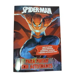 LIBRO ACTIVIDADES 20X28 CM 32 PAG SPIDERMAN