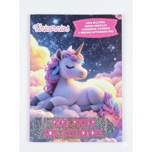LIBRO ACTIVIDADES 20X28 CM 32 PAG UNICORNIO