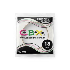 CINTA PAPEL CBX 18X40 MTRS