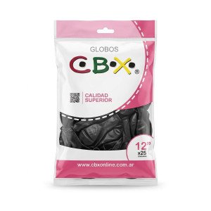 GLOBO N? 12 CBX NEGRO X25