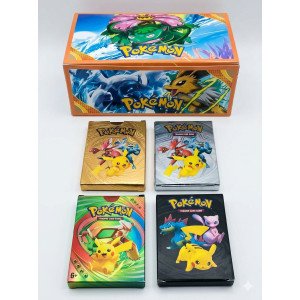 MAZO NAIPE POKEMON SURTIDO CJ 55 PCS