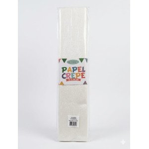 PAPEL CREPE IBI PERLADO BLANCO