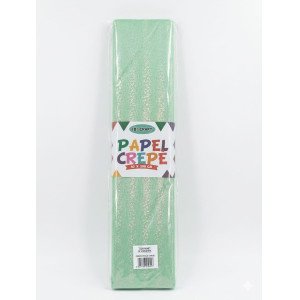 PAPEL CREPE IBI PERLADO VERDE