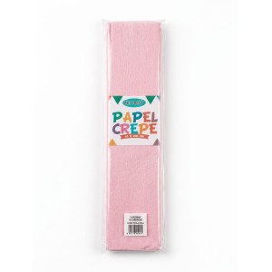 PAPEL CREPE IBI PERLADO ROSA