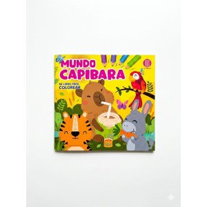 MUNDO CAPIBARA 22X24 CM 24 COLOREAR