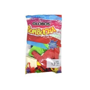 GLOBO ESTANDAR BOMBUCHA N?12 SURTIDO X25 E/ BO ( 7