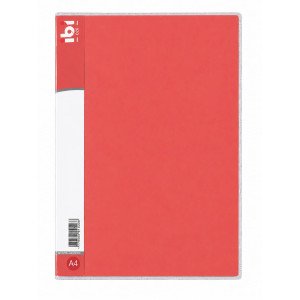 CARPETA A4 20 FOLIOS ROJO