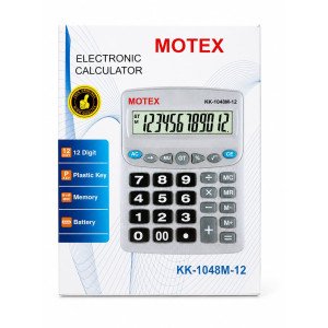 MoTEX CALCULADORA ESCRITORIO 1048-12dig. 073004