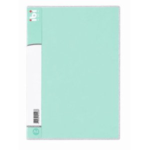 CARPETA A4 20 FOLIOS VERDE PASTEL