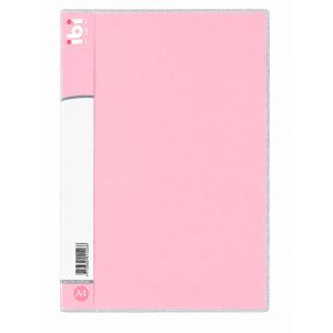 CARPETA A4 10 FOLIOS ROSA PASTEL 076017