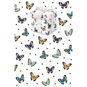PAPEL REGALO 70X100 80 G ILUS. MARIPOSAS