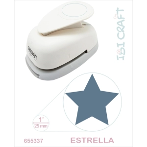PERFORADORA ARTISTICA 25 MM 1" ESTRELLA