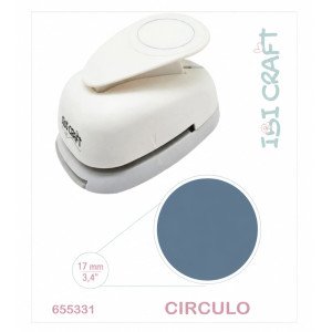 PERFORADORA ARTISTICA 17 MM 3/4" CIRCULO