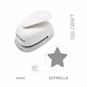 PERFORADORA ARTISTICA 17 MM 3/4" ESTRELLA