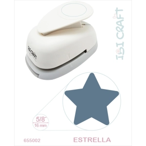 PERFORADORA ARTISTICA 17 MM 3/4" ESTRELLA