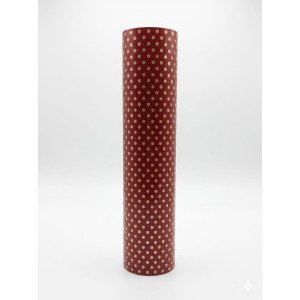BOBINA FANTASIA 60 CM ROJA/O LUNAR DORADO