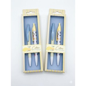 BOLIGRAFO IBICRAFT CITRIC X 2 EN ESTUCHE